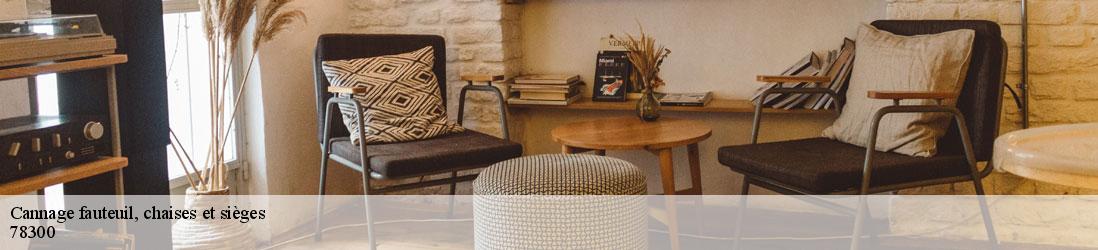 Cannage fauteuil, chaises et sièges la-maladrerie-78300 JC DECO