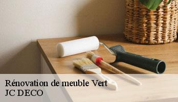 Rénovation de meuble vert-78930 JC DECO
