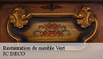 Restauration de meuble vert-78930 JC DECO
