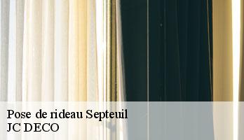 Pose de rideau septeuil-78790 JC DECO