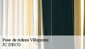 Pose de rideau villepreux-78450 JC DECO