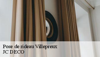 Pose de rideau villepreux-78450 JC DECO
